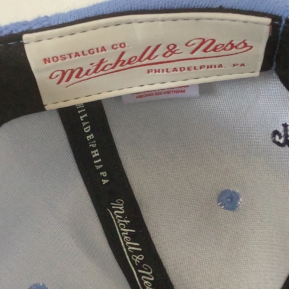 New York City Football Club NYCFC Blue White Mitchell & Ness snap back hat - Picture 8 of 12